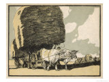 Buy Harvesting with an Ox-Wagon at AllPosters.com
