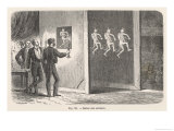 Buy The "Dancing Devil" Illusion is Created by Using Multiple Lights to Project the Image onto a Screen at AllPosters.com