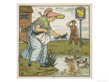 Mrs Bond Feeds the Ducks