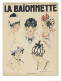 Buy Five Styles of Cap for the Summer Resembling Bathing Caps Berets and Turbans at AllPosters.com