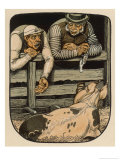 Buy Pig and His Two Admirers at AllPosters.com