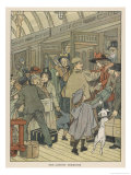Buy Children Arrive at a London Terminus at AllPosters.com