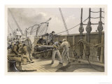 Buy Splicing the Broken Cable Aboard the "Great Eastern" after the First Break at AllPosters.com