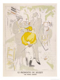Buy Diminutive Jockey Gives His Considered Opinion to a Couple at AllPosters.com