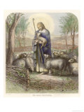Jesus Depicted as the Good Shepherd