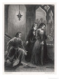 Rodrigo and Donna Jimena in the Play Written by the French Playwright Pierre Corneille