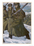 Buy Russian Infantrymen from Siberia During World War One at AllPosters.com