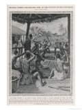 Buy The Rubber Industry in the Belgian Congo, Thumping Rubber to Remove Particles of Wood and Fibre at AllPosters.com