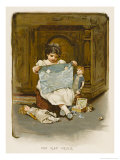 Buy Little Girl Makes Some New Clothes for Her Dolls at AllPosters.com
