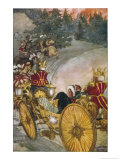 Buy Gerda Rides in a New Coach of Pure Gold at AllPosters.com