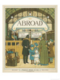 Buy Passengers Arrive at the Railway Station for a Trip Abroad at AllPosters.com