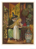 Buy The Witch Combs Gerda's Hair at AllPosters.com