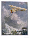 Buy British Seaplane Attacks an Enemy Submarine at AllPosters.com
