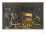 Buy Stokers at Work in the Hold of a Coal-Burning Steamship at AllPosters.com