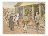 Buy Outside an Ironmonger's Shop in a Country Town at AllPosters.com