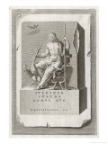Buy Zeus Seated on His Throne Holds a Clutch of Thunderbolts in Case He Needs to Punish Someone at AllPosters.com