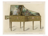 Buy Richly Decorated French Clavichord Fit to Grace the Most Aristocratic Home at AllPosters.com