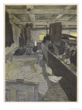 Buy Farm Workers Sleeping in the Cow Shed at AllPosters.com