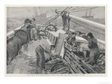 Buy Beheading Cod on the Newfoundland Banks at AllPosters.com