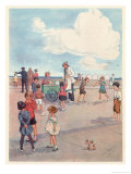 Buy Selling Ice-Cream on the Promenade at AllPosters.com