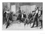Buy Employees at the Paris Hotel De Ville are Vaccinated Against Smallpox Straight from the Cow at AllPosters.com