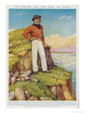 Buy Giuseppe Garibaldi Italian Patriot and Unifier Depicted on the Island of Caprera at AllPosters.com