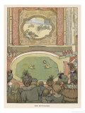 Buy Two Small Acrobats Perform with a Large Ball at AllPosters.com