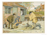 Buy The Village Vet (Veterinary Surgeon) Advises a Young Customer on Her Dog's Diet at AllPosters.com