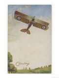 Buy Royal Air Force Biplane Climbing as It Takes Off at AllPosters.com