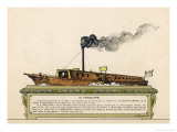 Buy Jouffroy's Steamboat Proves Its Capability by Steaming Against the Current at AllPosters.com