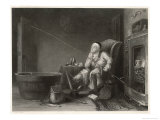 Buy Gout Man Fishes at Home at AllPosters.com