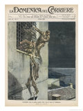 Buy Italian Convicts Escape from Finalmarina by Tying Sheets Together and Cutting Through the Mesh at AllPosters.com