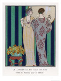 High-Waisted Clinging Gown