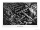 Buy Fall-In in a Coal Mine Leaving the Miners Trapped at AllPosters.com