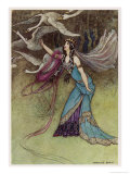 Buy The Queen and the Six Swans at AllPosters.com