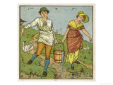 Here are Jack and Jill Depicted Just a Moment Before the Disastrous Fall