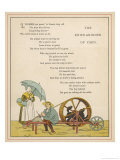 Buy Dog Helps a French Knife- Grinder by Turning His Wheel Like a Treadmill at AllPosters.com
