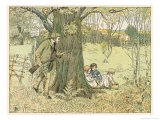 Buy The Gamekeeper Has Spotted a Gang of Trespassers: are They Poachers? at AllPosters.com