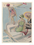 Buy Bathing from a Boat at AllPosters.com