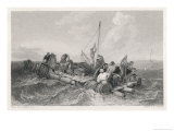 Buy Survivors of a Shipwreck on Their Extemporised Raft at AllPosters.com