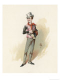 Buy Sam Weller, Mr. Pickwick's Servant Who Councils His Master with Cockney Wisdom at AllPosters.com
