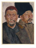 Buy Two Russian Tartar Soldiers Fighting the Austrians During World War One at AllPosters.com