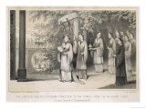 Buy The Empress of China During the Annual Ceremony Commemorating the Invention of Silk Weaving at AllPosters.com