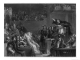 Buy John Knox Preaches Before the Lords of the Congregation at AllPosters.com