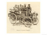 Buy Five Men Go for a Drive in a Peugeot at AllPosters.com
