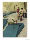 Buy Defending a Ship Against a Pirates' Boarding-Party at AllPosters.com