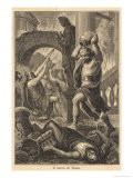Buy The Fall of Rome Alaric's Visigoths Sack Rome Displaying a Deplorable Lack of Esthetic Appreciation at AllPosters.com