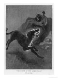 Buy The Hound of the Baskervilles Holmes and Watson Watch the Fearful Hound at AllPosters.com