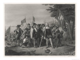 Buy Columbus Lands on Watling Island at AllPosters.com