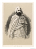 Buy Abd el Kader Algerian Leader Bey of Mascara Led Resistance to French Occupation at AllPosters.com